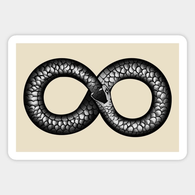 Ouroboros Magnet by Gamal Assy